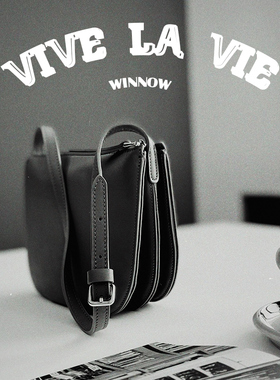 WINNOW夏季简约腋下包风琴包小方包单肩斜挎包