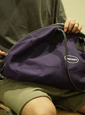 uniperro复古大容量旅行包飞盘健身包收纳包健身包瑜伽包