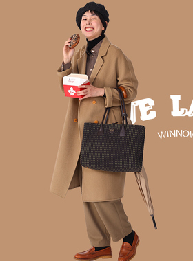 WINNOW日系复古休闲日常大容量托特包手提包