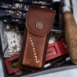 Leatherman美国莱泽曼工具钳套海啸波浪TTI美国户外露营复古皮套