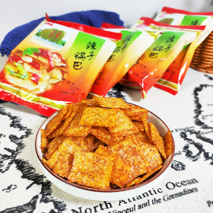 云岭辣子锅巴安徽特产非油炸麻辣味休闲小零食大米锅巴香脆小包装