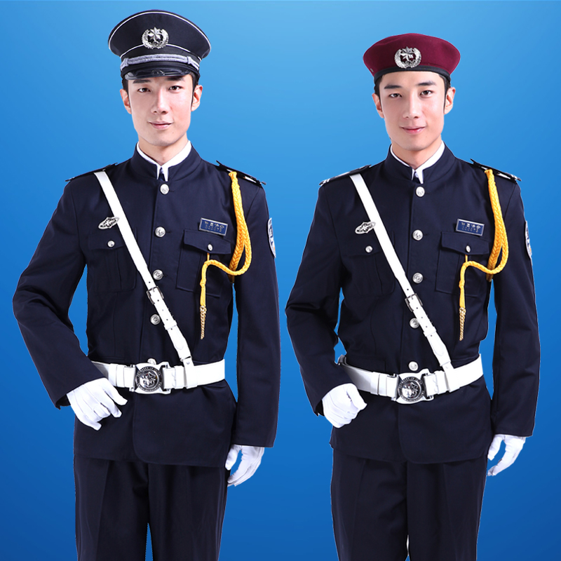 保安工作服套裝男形象崗制服春秋冬酒店物業(yè)長袖高檔保安服全套