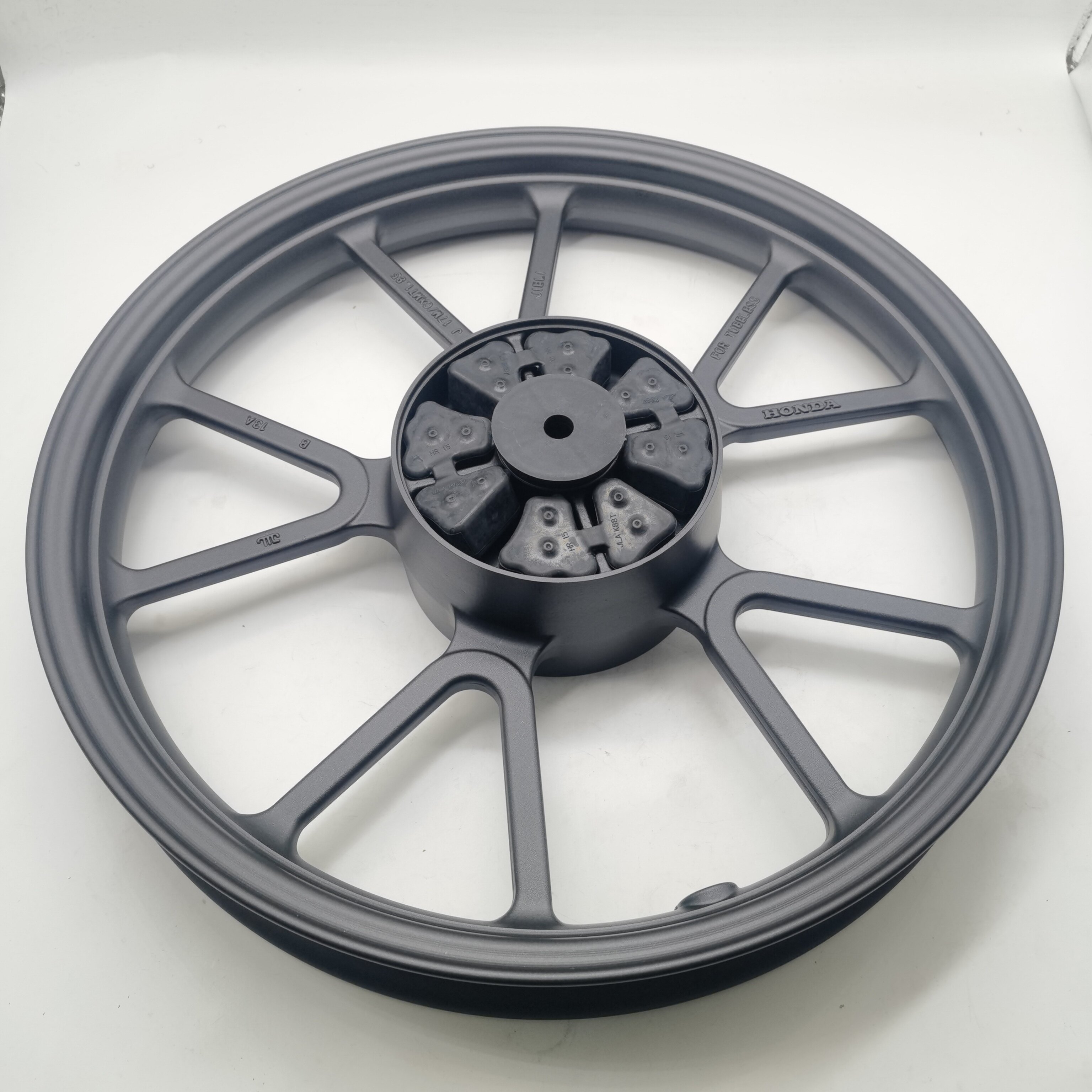 ดุมล้อ SDH110-16-26 สำหรับรถ Honda Cub CC110 ใหม่ ดุมล้ออลูมิเนียมหน้าหลัง และขอบล้อเหล็กหน้าหลัง