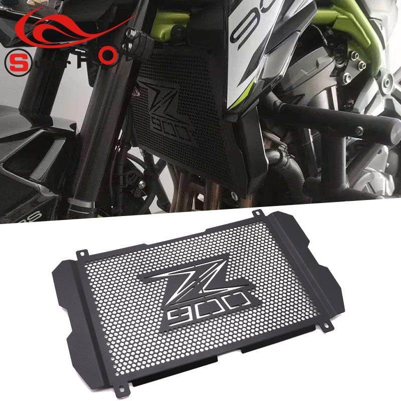 适用于川崎Z900 Z900SE改装配件水箱网散热网水箱护罩水箱防护网
