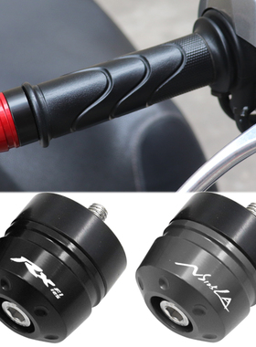 适用本田NS125LA裂行RX125改装配件LEAD手把塞块车把阻流塞平衡端