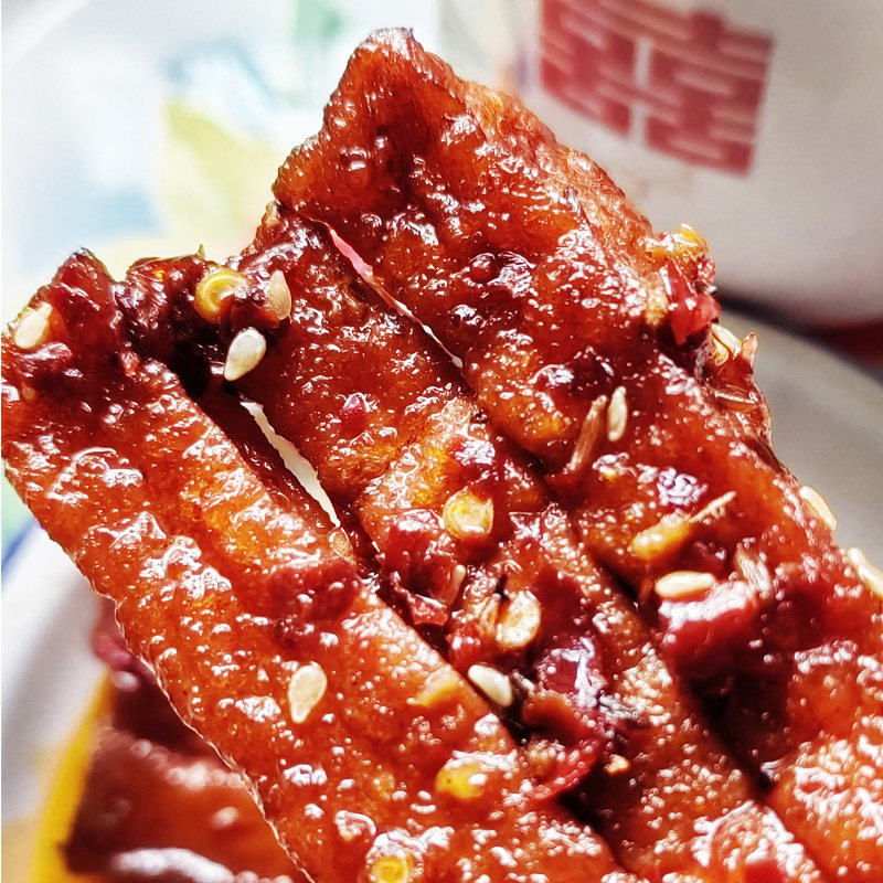 3包 辣货传奇香辣兰花干 湖南特产冷水江新化白溪划条麻辣豆腐干