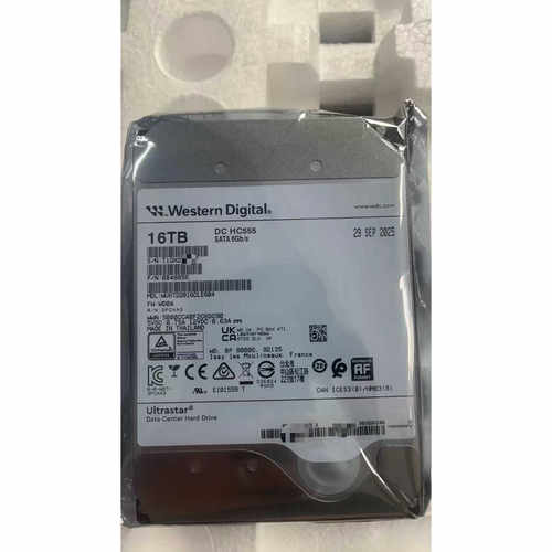 WD西数16TB企业级机械硬盘SATA