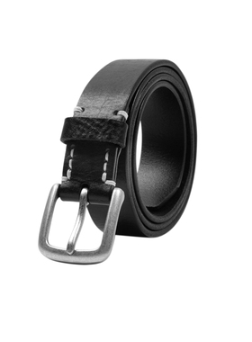 化学制品 质感超好的微做旧牛皮腰带 A_BLK_BELT