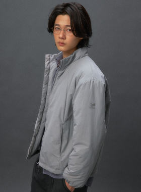 化学制品 极简雪山棉夹克 J8_BLK_GRY_PUFFERJACKET