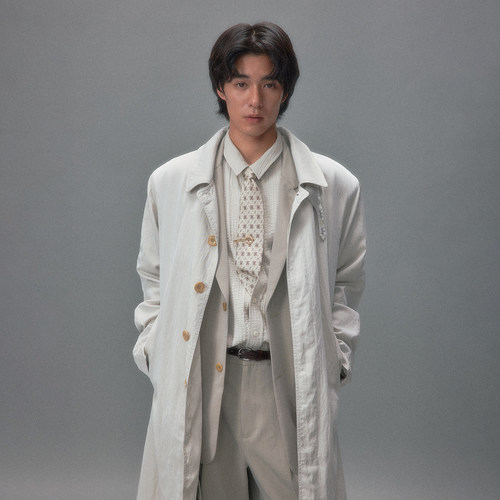 化学制品 东京爱情故事 永尾完治的可拆卸内胆风衣 J11_CRM_COAT