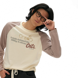 Shirt 化學製品 CRM_LONGSLEEVES_180G 社恐猫学家 T3_DGY