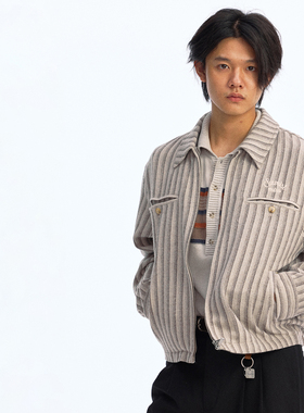 化学制品 老爸衣橱里翻出来的 毛呢短夹克 J6_KHI_JACKET