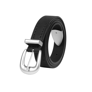 化学制品 A_BLK_BELT 西部小精致金属头腰带