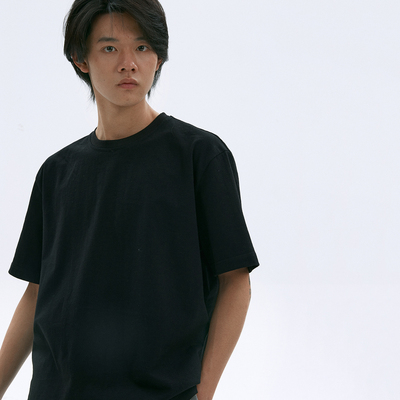 化学制品 宽松版型基础T恤 T5_BLK_TSHIRT_230G