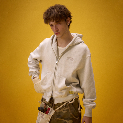 化学制品 工装系列 中古感 重磅厚实帽衫 H1_HOODIE_580G