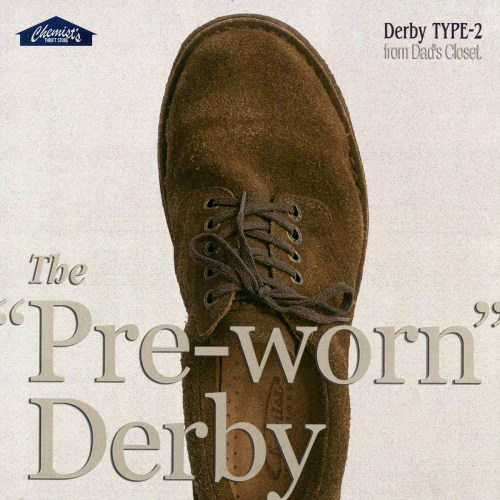 化学制品 中古市场淘来的旧皮鞋  F4_BLK/BWN_DERBYTYPE2