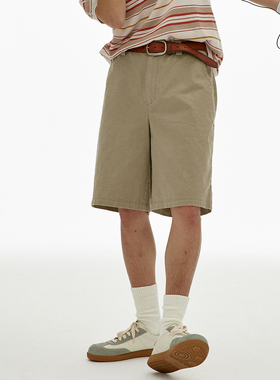 化学制品 高尔夫休闲短裤 P9_BLK/KHI_SHORTS