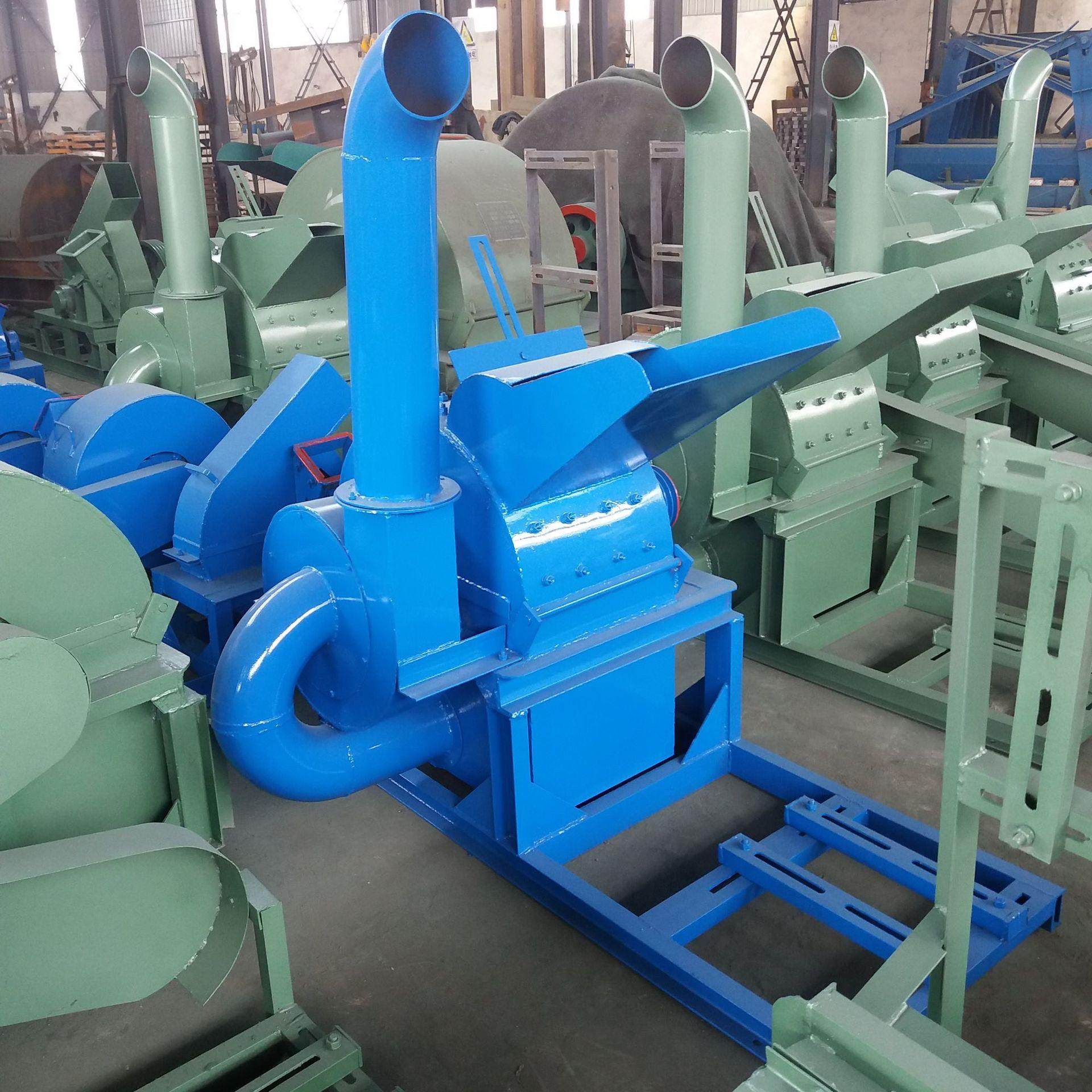 大型多功能木材粉碎机 园林树枝粉碎机 木炭制香刨花木屑锯末机