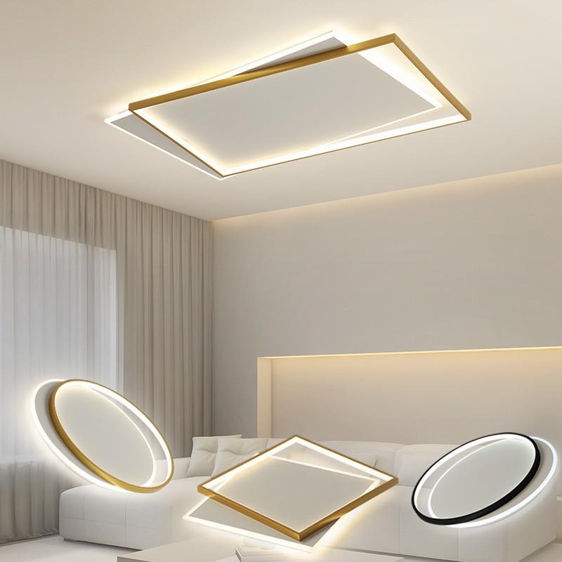 2021新款简约现代吸顶灯圆形房间灯具北欧主卧室餐厅家用灯具