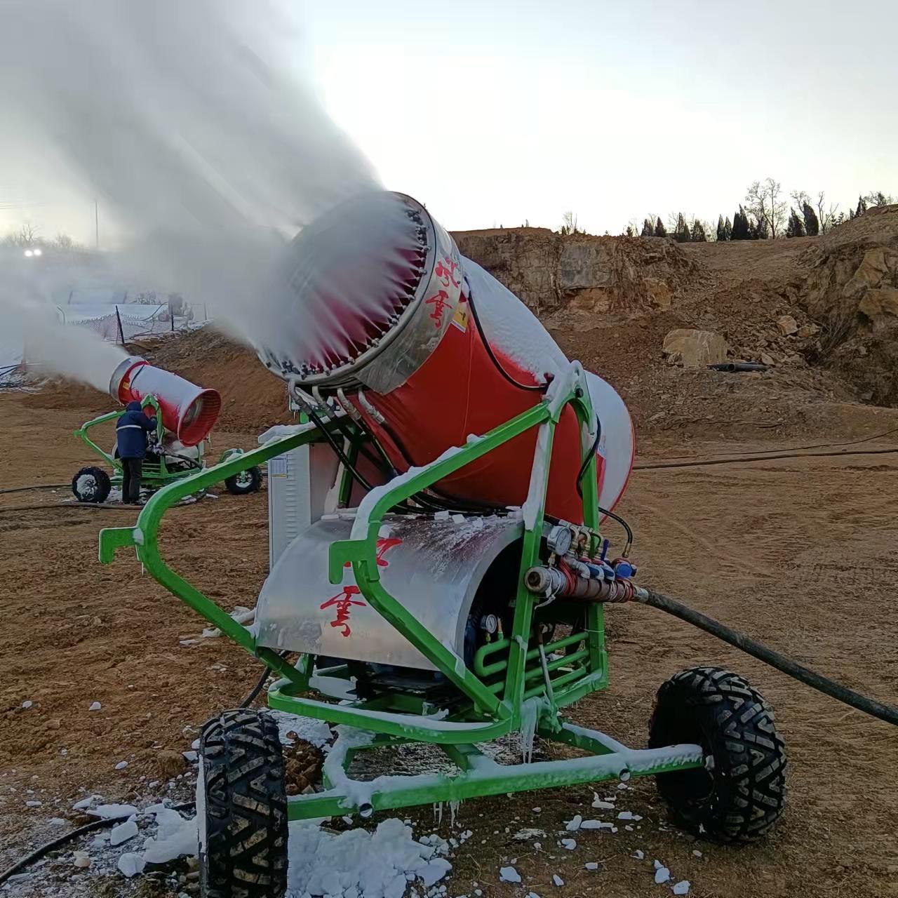 大型活动喷雪制冷剂造雪机全自动雾炮人工制雪机戏雪乐园场景