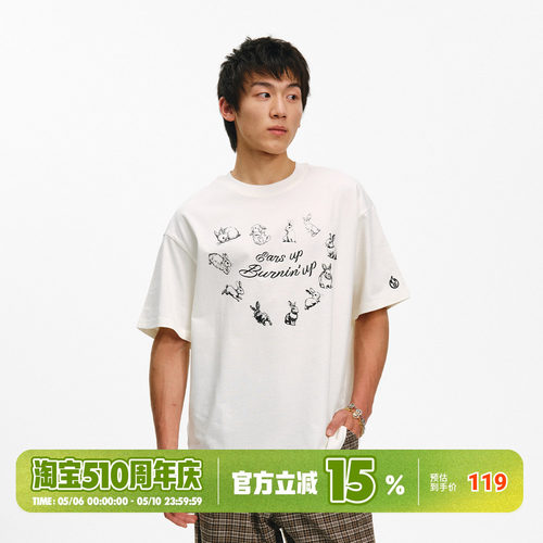 BURNIN*BabyBunnies纯棉短袖T恤