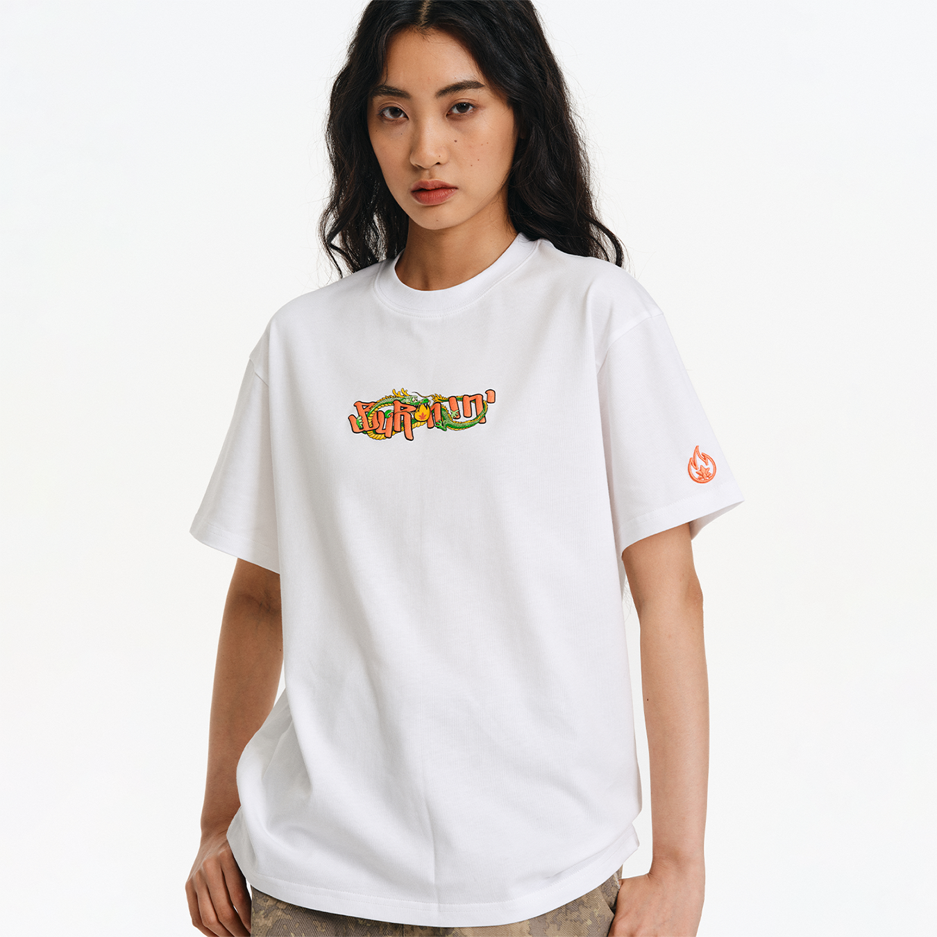 炽焰龙舞短袖T恤男夏季