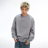 上衣国潮情侣装 BURNIN 新款 美式 圆环LOGO 无帽卫衣重磅男生秋季