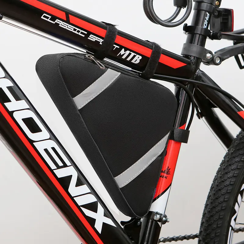 自行车反光三角包 车梁包快拆山地车 车前包骑行装备配件自行车包