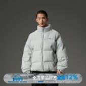 WEDENBORG简约立领羽绒服男冬季 安心羽绒 情侣加厚保暖面包服