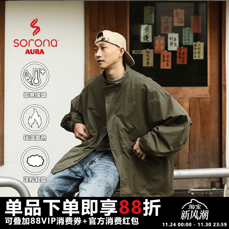 日系复古M65立领夹克外套