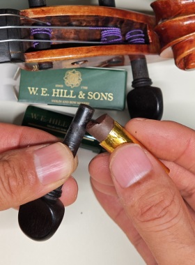英国 W.E.HILL 小提琴 大提琴弦轴膏 轴蜡 滋润弦轴