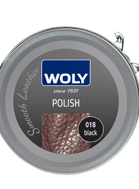 woly护理剂保养蜡棕色皮鞋油