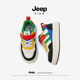 Jeep男童运动鞋 童鞋 2025秋冬新款 防水革面中大童轻便耐磨百搭时尚