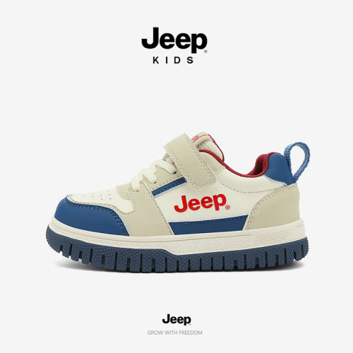 被宝妈追着要链接！Jeep男童板鞋