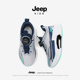 秋季 新款 男童体考训练鞋 jeep儿童专业跑步鞋 轻便透气青少年运动鞋