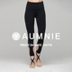 澳弥尼加拿大AUMNIE轻塑高腰收腹提臀瑜伽裤 蜜桃臀健身外穿个性
