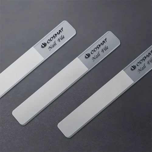 GE Shimei Cosmay Crystal Glass Sacked Nails, длинный легкие одноподтвержденные нано -полировочные ногти