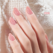 裸色指甲油免烤持久快干不掉色不可剥2025年新款 显白透色系裸粉