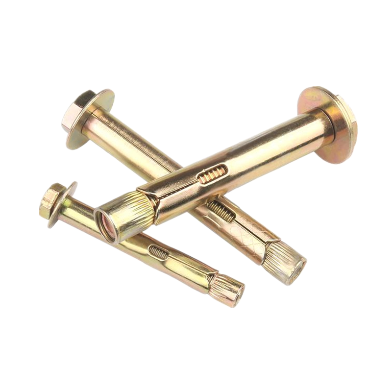 六角膨胀螺栓爆12个内置m6国标铁内拉爆外六角10膨胀螺丝内m8mm迫