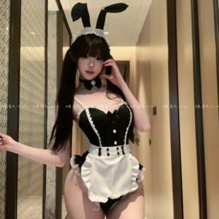 恶魔大人可爱女仆风连体衣性感****甜美制服睡衣兔女郎内衣诱惑女