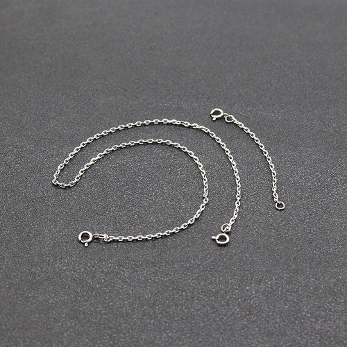 钛钢太角链条延长链2mm细链子不褪色首饰链项链手链diy配饰配链