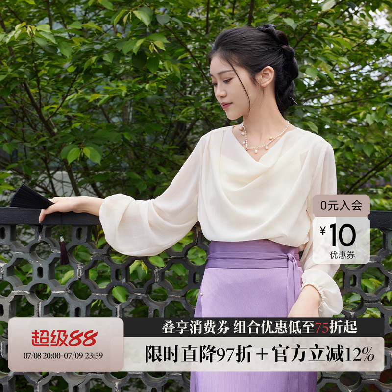 听旬2024夏季汉服改良旋裙