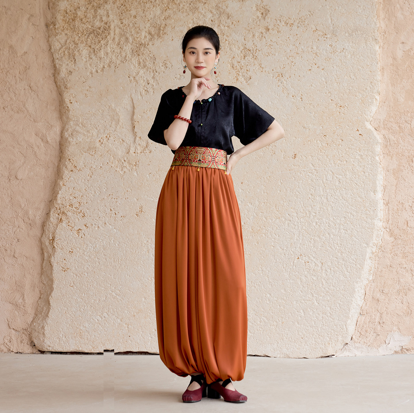 听旬玉衡夏季改良唐褙子通勤汉服
