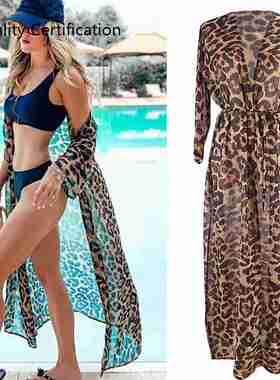 Cardigan beach sunscreen jacket bikini coverall swimsuit