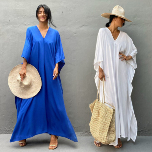 Sun Robeyun孕妇泳装 Protection Swimwear 长袍 Maternity Bikini