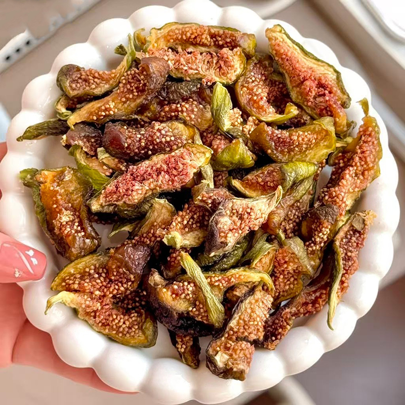 软糯酸甜！莲木叙芭劳奈无花果干无添加健康小零食孕妇天然果干