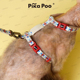 安全扣溜猫项圈背心美短布偶 Poo猫咪牵引绳胸背套装 QZee Pika