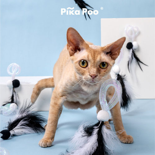PIKAPOO颠倒黑白网红训练猫玩具