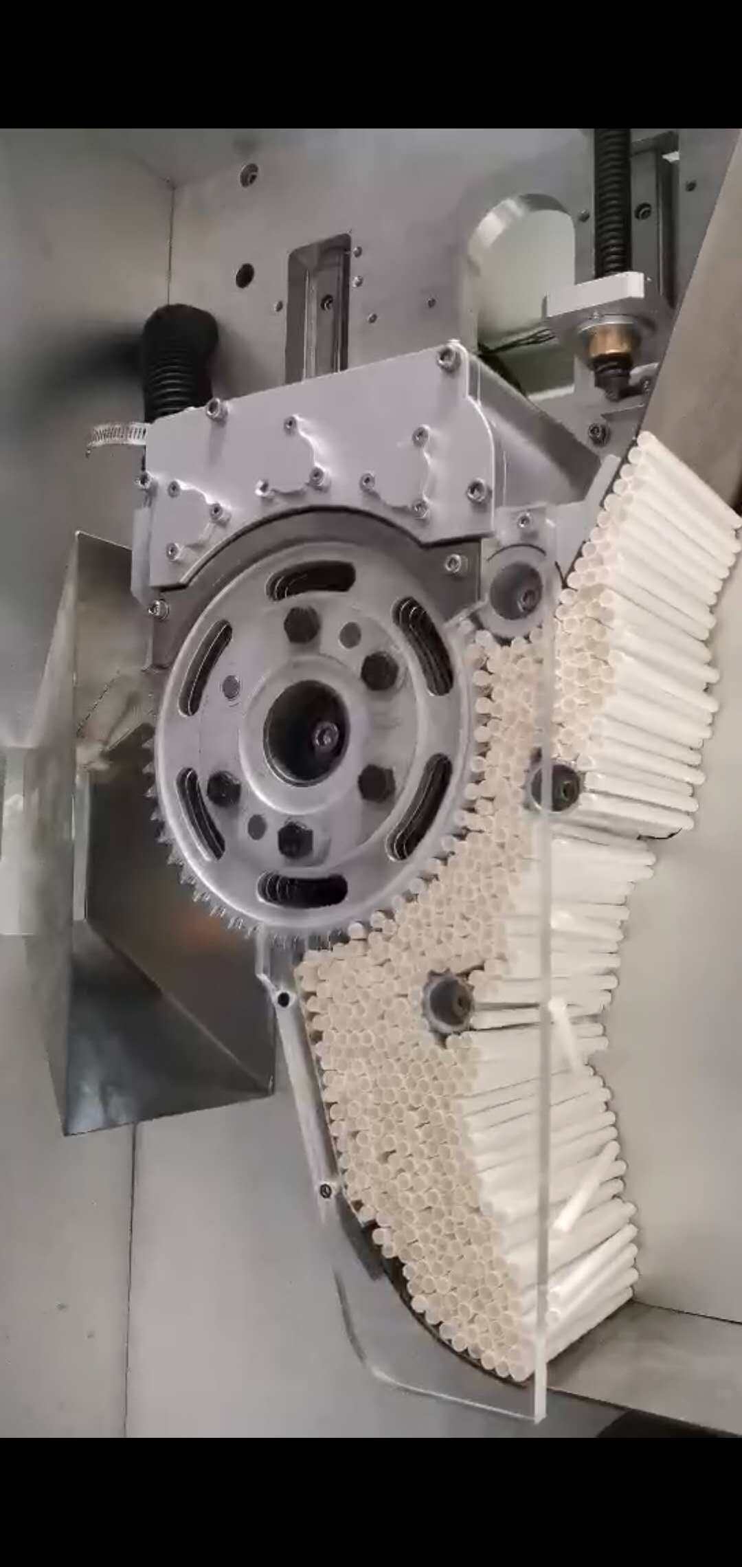 非标自动纸棒精切机过滤棒纸管分切机空心实心管香烟高精度切断机