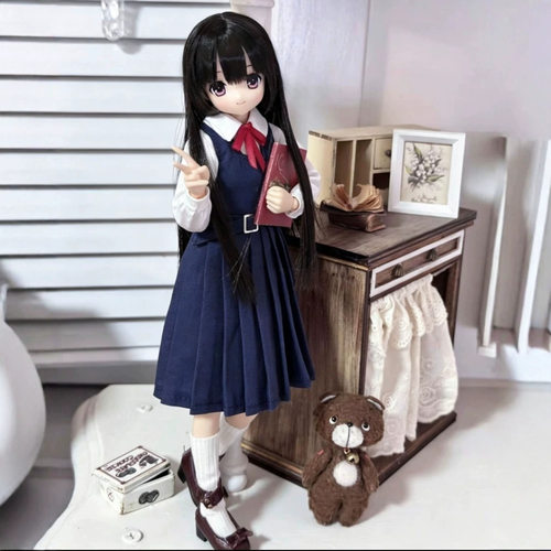 特六米甜四bjd娃衣 ob22_azone2代_光魇双生 优等生 初中部制服